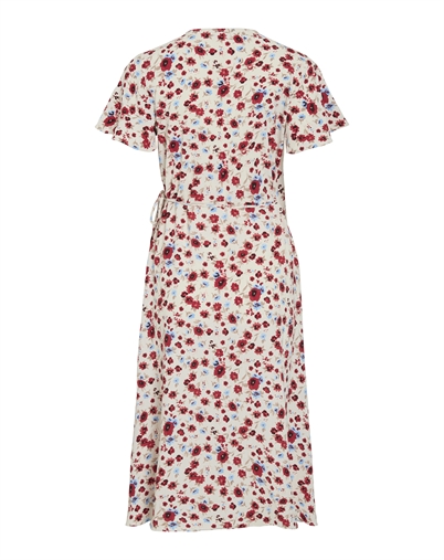 Vila - VILovie Wrap Midi Kjole - Birch